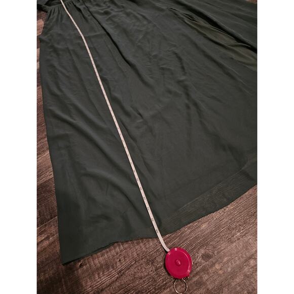 Birdy grey xxl army green formal maxi dress Hannah Empire Dress Eucalyptus - Picture 8 of 11